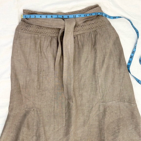 Elissia Europe Linen Skirt Made in Italy - Picture 7 of 10